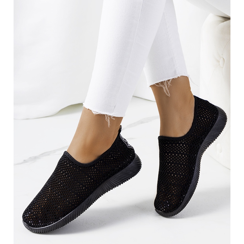 Fekete női Ritva tornacipő 1