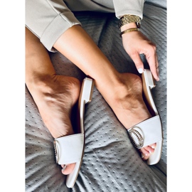 Allor White női papucs fehér 2