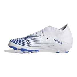 Adidas Predator Edge.3 Mg Jr GZ2893 futballcipő fehér fehér 1 Adidas Predator Edge.3 Mg Jr GZ2893 futballcipő fehér fehér 1