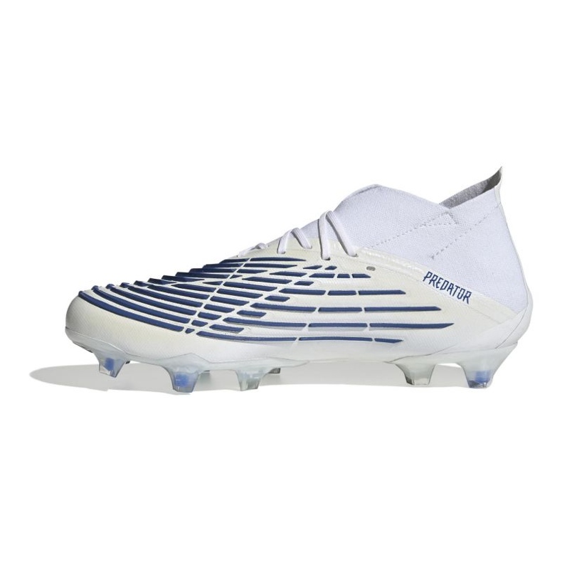 Adidas Predator Edge.1 Fg M H02931 futballcipő fehér fehér 1