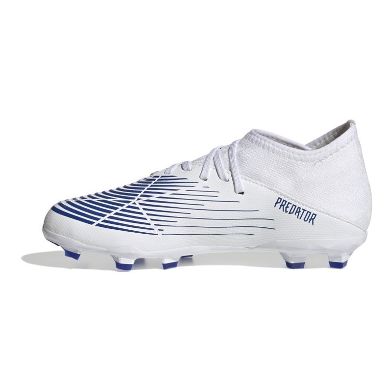 Adidas Predator Edge.3 Fg Jr GX5211 futballcipő fehér fehér 1