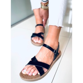 Nevada fekete női szandál 1