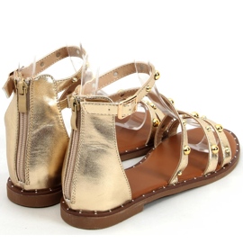 Kair Gold római szandál aranysárga 1