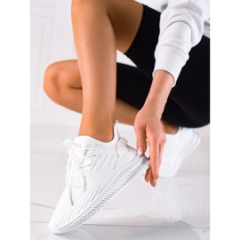 Sweet Shoes Fehér textil sportcipő 1