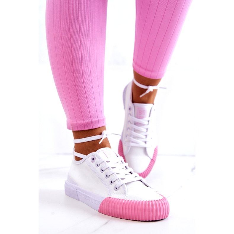 Anyaga Cipők Big Star JJ274111 Fehér tornacipő 2