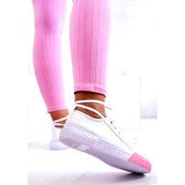 Anyaga Cipők Big Star JJ274111 Fehér tornacipő 3