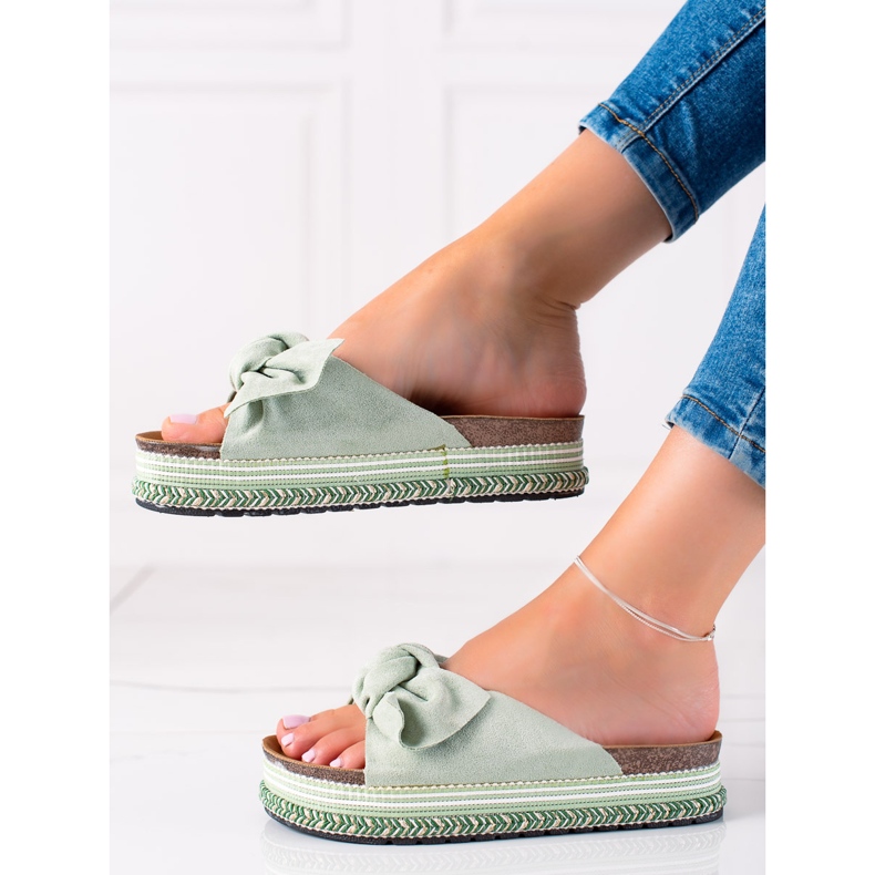 Bestelle Női papucs 20-365 gr zöld 2