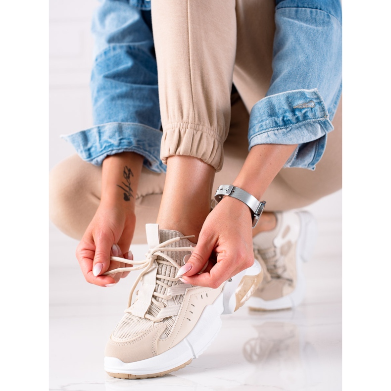 Seastar Bézs színű divatcipők 2