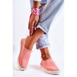 PS1 Klasszikus női espadrillák Coral Flaure rózsaszín 2