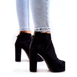 WS1 Fekete Csizma Egy Bár Nyitott Lábujjak Fekete Adore 3 WS1 Fekete Csizma Egy Bár Nyitott Lábujjak Fekete Adore 3