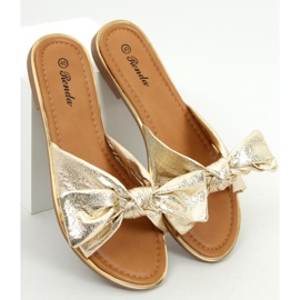 Lirio Gold női papucs aranysárga 1