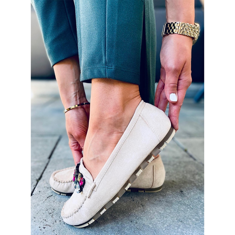 Naplopók Megara Beige kövekkel bézs 1