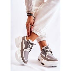 PS1 Női sportcipő fehér-szürke New Horizon 2