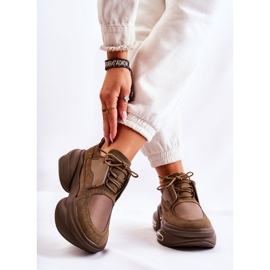 PS1 Női sportcipő Khaki New Horizon cipő barna 2