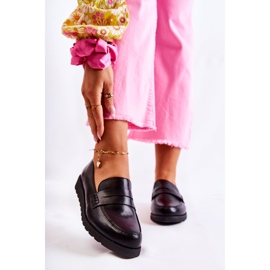 Bőr ékcipők La.Fi Fekete Alannah 1