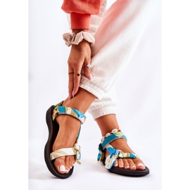 PM1 Női szandál zöld Caprisa tépőzárral fehér 2 PM1 Női szandál zöld Caprisa tépőzárral fehér 2