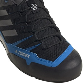 Adidas Terrex Swift Solo 2 M S24011 cipő fekete kék szürke 1