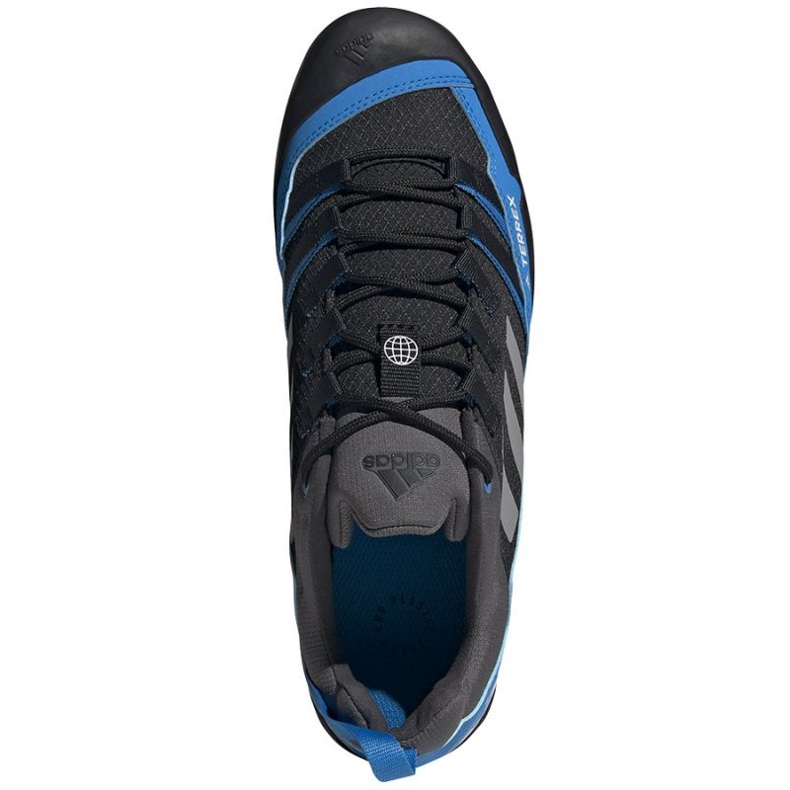 Adidas Terrex Swift Solo 2 M S24011 cipő fekete kék szürke 3
