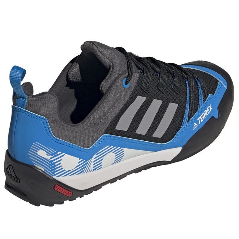 Adidas Terrex Swift Solo 2 M S24011 cipő fekete kék szürke 4