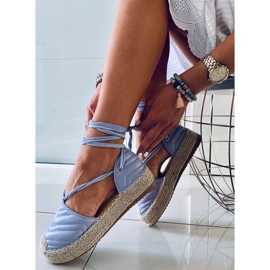 Frézia lila bokáig érő espadrillák 1