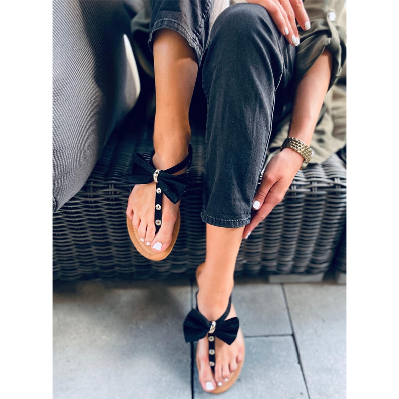 Flip-flop Twist Black masnival fekete 2 Flip-flop Twist Black masnival fekete 2