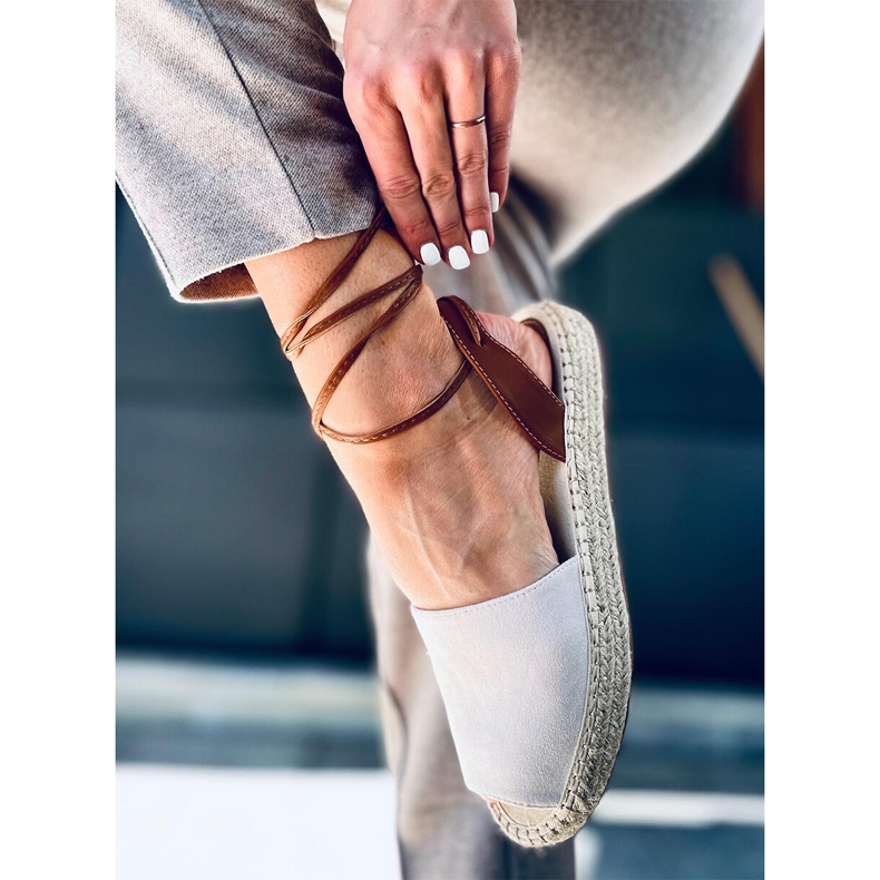 Andrina Pink női espadrillek bézs sokszínű rózsaszín 1