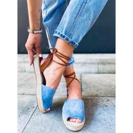 Andrina Blue női espadrillek kék 1