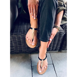 Attina Fekete papucs 1