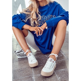 Big Star Sportcipő Espadrilles Cross Jeans JJ2R4005C Fehér 1