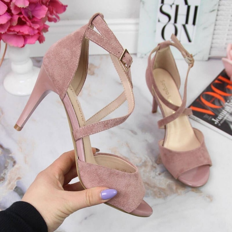 Rózsaszín szandál magassarkún W Sergio Leone 1 Rózsaszín szandál magassarkún W Sergio Leone 1