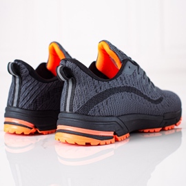 DK Kényelmes férfi sportcipő szürke 2