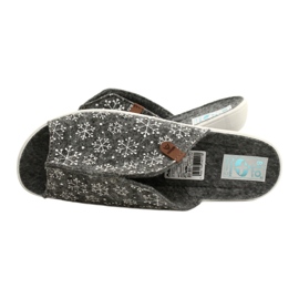 Adanex filc hópehely papucs 24217 fehér szürke 6 Adanex filc hópehely papucs 24217 fehér szürke 6