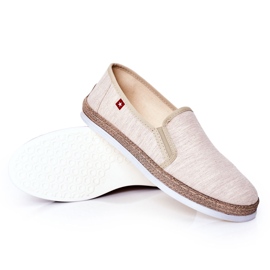 Férfi espadrilles Big Star HH176001 Bézs 3 Férfi espadrilles Big Star HH176001 Bézs 3