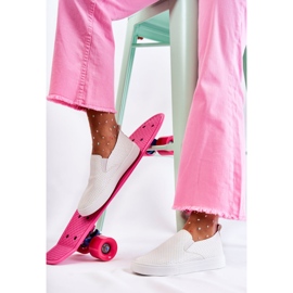 FK2 Női fehér Viviana Slip On Shoes 1