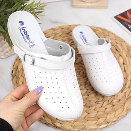 Szaniter Inblu W ARC14 papucs fehér 1