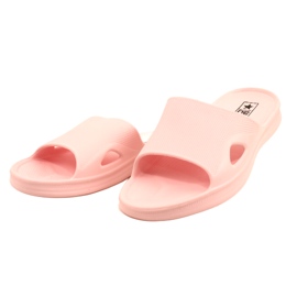 News Női papucs flopok a Powder Beach Pink 20SD11-2520-hoz rózsaszín 2