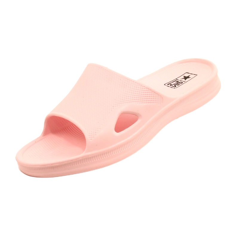 News Női papucs flopok a Powder Beach Pink 20SD11-2520-hoz rózsaszín 3