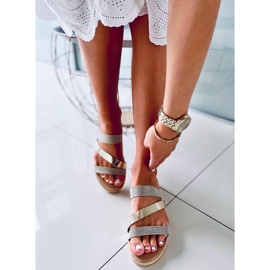 Női Diarra Oro papucs aranysárga 1