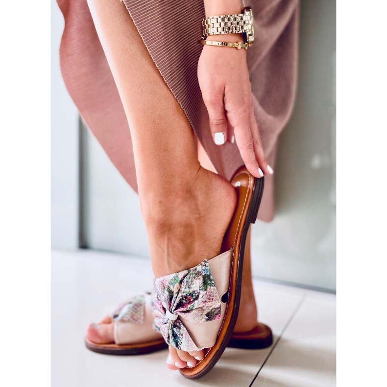 Vors Pink női papucs rózsaszín sokszínű 2