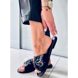 Női Vors fekete papucs 2