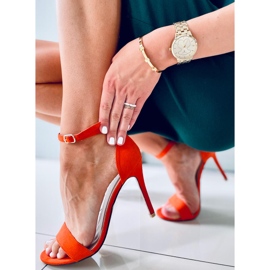 Sheila Orange magas sarkú szandál narancs 2