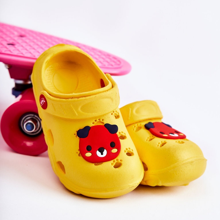 BEFADO S.A. Gyermek papucs Kroks Miś Befado 159X107 Sárga 1