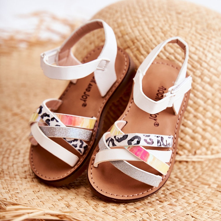 FR1 Gyermek fehér Nelson nyári szandál 2