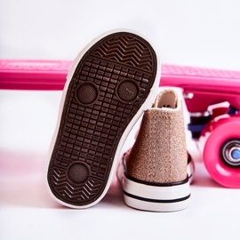 Gyermek tornacipő magas rózsaszín arany Catrina aranysárga aranysárga 2 Gyermek tornacipő magas rózsaszín arany Catrina aranysárga aranysárga 2