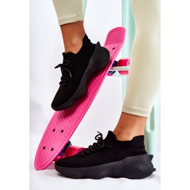 PS1 Fekete Dalmiro fekete női sportcipő 1