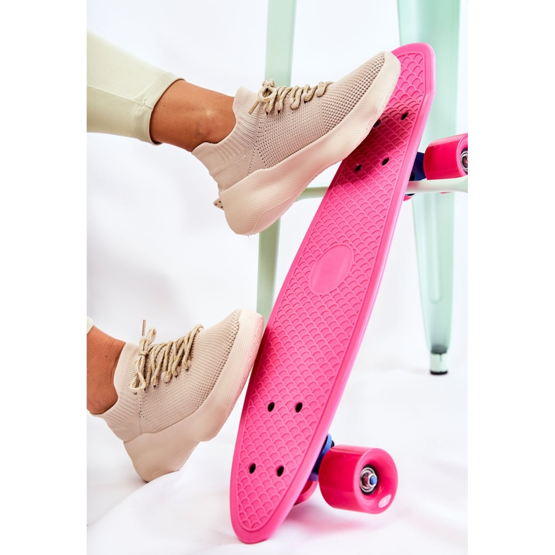 Világos bézs Dalmiro Slip-on női sportcipő 1