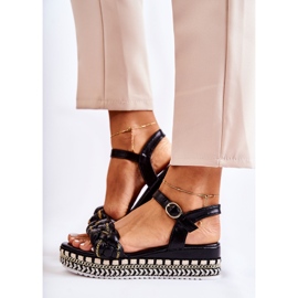 PS1 Női Wedge szandál, fekete Chaves 1