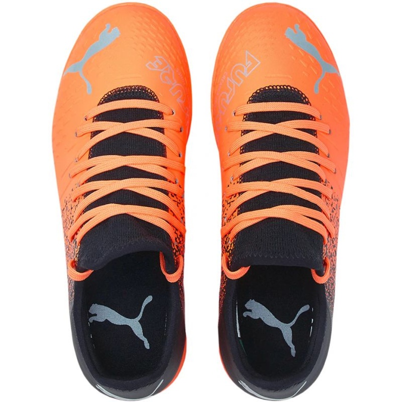 Futballcipő Puma Future Z 4.3 Tt Jr 106780 01 narancssárga narancs és vörös 1