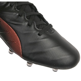 Puma King Platinum 21 FG / AG M 106478 04 futballcipő fekete fekete 1