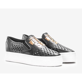 Fekete Kaisa tornacipő 1